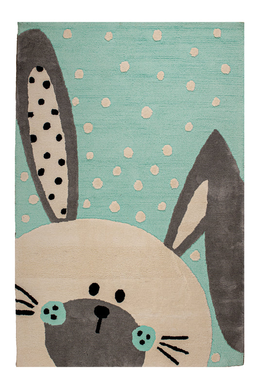 Bunny Bloom  - Hand Tufted rug