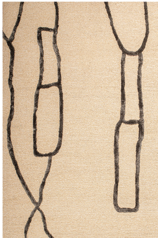 Ethereal Strokes   - Hand Tufted rug