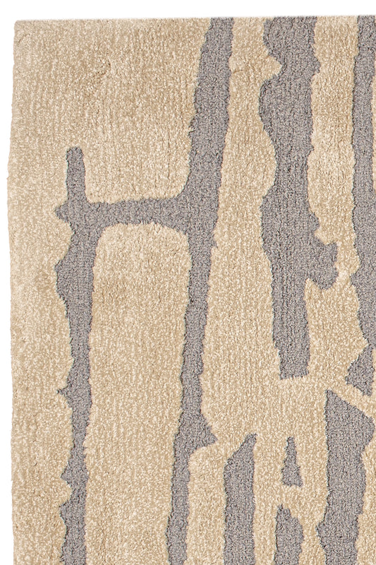 Linear Reverie  - Hand Tufted rug