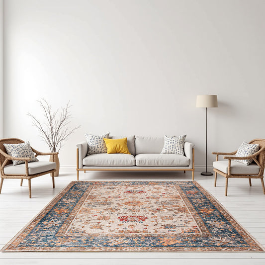 Woven Whispers - Digital Woven Rug