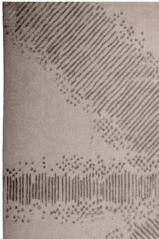 Whispering Lines  - Hand Tufted rug
