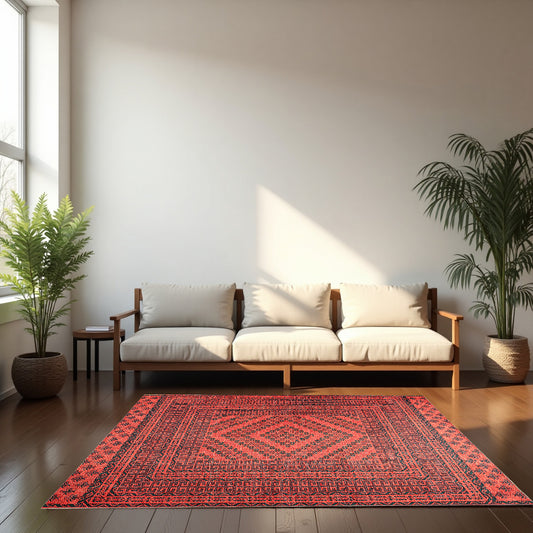 Saraya  - Digital Woven Rug