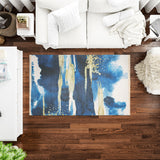 Ocean Breeze -Digital Woven Rug