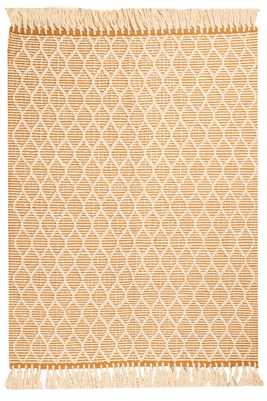 Mirage Knot  - Handmade Cotton  Kilim