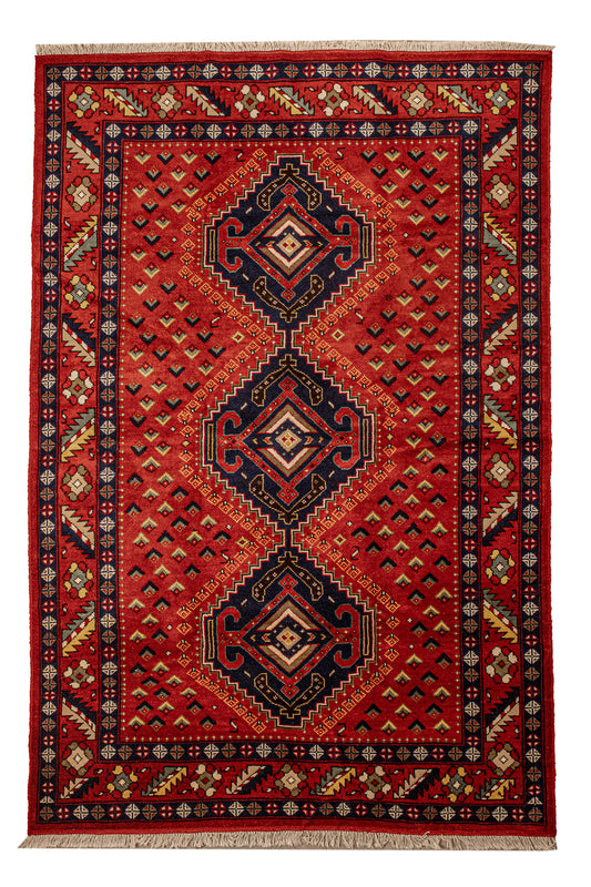 Burji Pattern - Handmade Rug