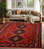 Burji Pattern - Handmade Rug