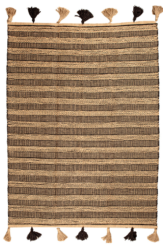 Vein Weft - Handmade Jute Kilim