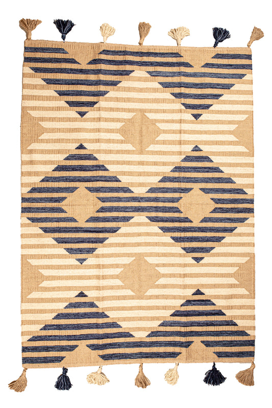Wulana  - Handmade Jute Kilim