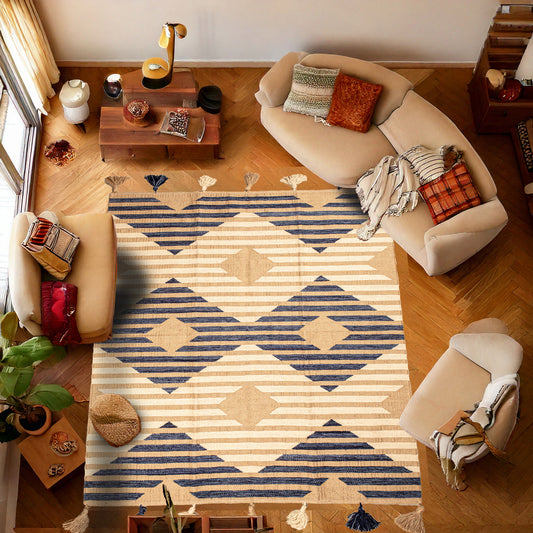 Wulana  - Handmade Jute Kilim