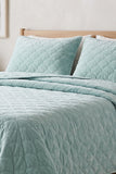 Mint Whisper Wave - Bedspread Set