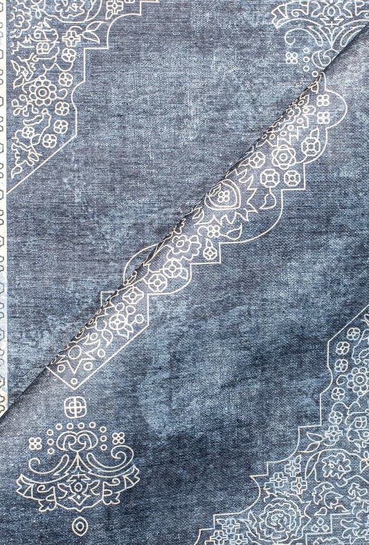 Persian Bloom - Digital Woven Rug