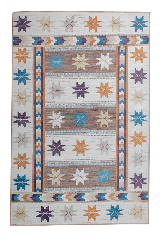 Celestial Weave - Digital Woven Rug