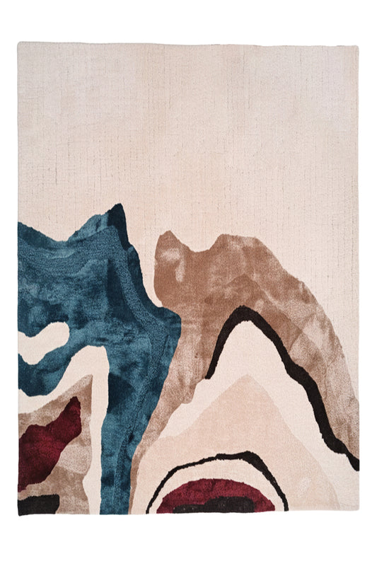 Abstract Shore - Hand Tufted rug