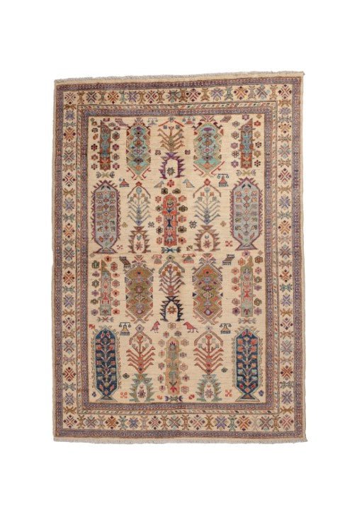 Beige Mosaic - Handmade Rug