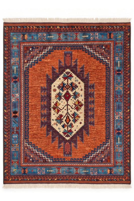 THE KORASAN GEOMETRIC - Handmade Rug