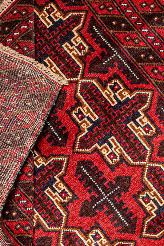 Afghani Pluchi - Handmade Rug