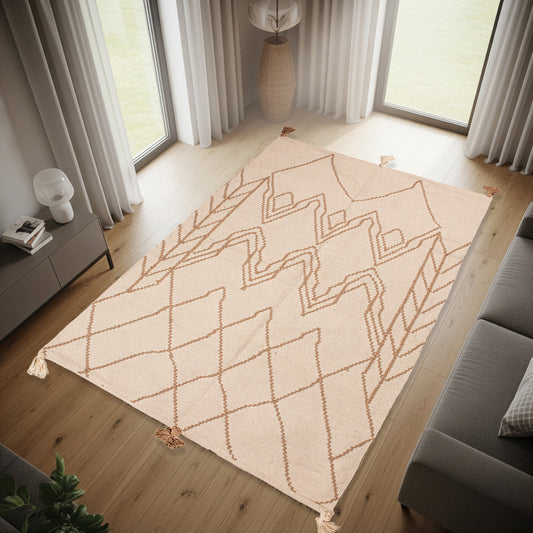 Anatolian  - Handmade Cotton Kilim