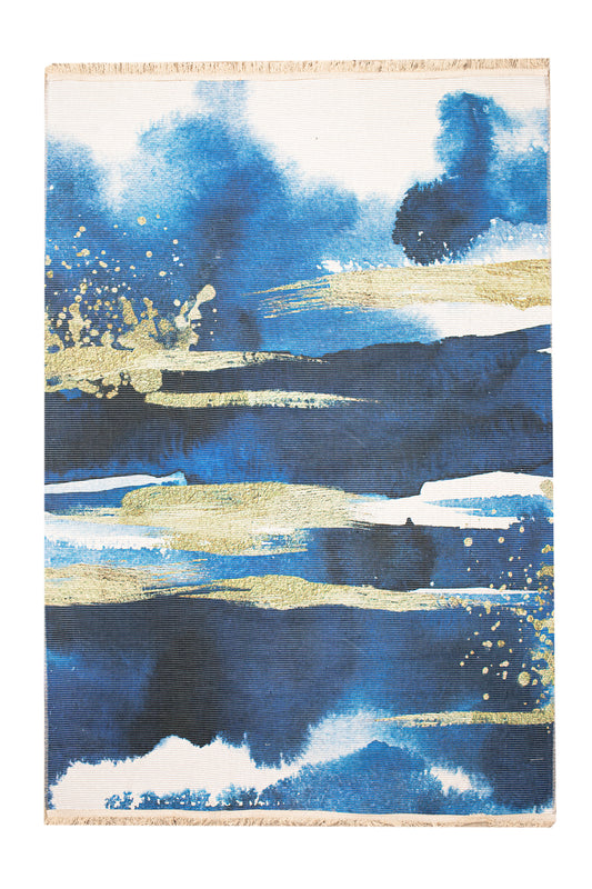 Ocean Breeze -Digital Woven Rug