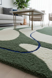 Flowing Path - Hand Tufted rug