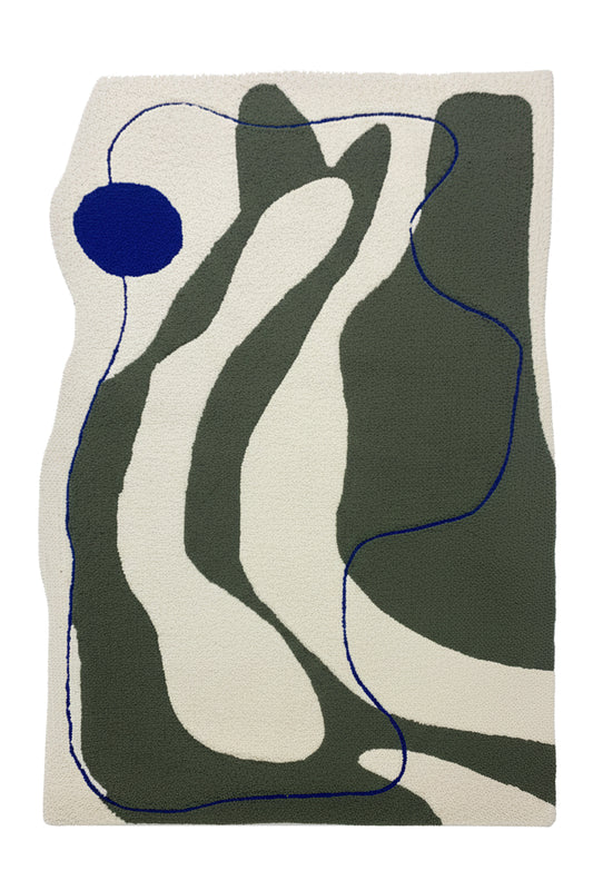 Flowing Path - Hand Tufted rug