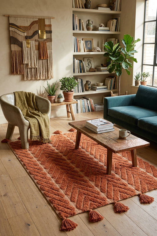 Amber - Handmade Wool  Kilim