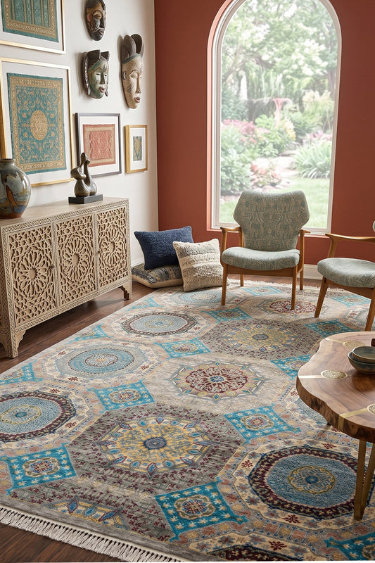Afghani Mamluk - Handmade Rug