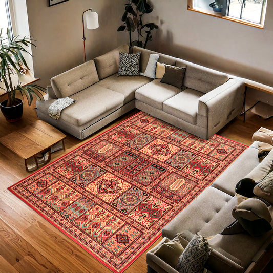 Super Kashan New Zealand Wool - Machine Carpet