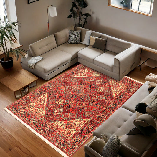 Super Kashan New Zealand Wool - Machine Carpet