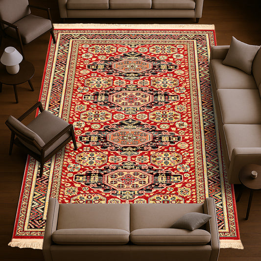 Super Kashan New Zealand Wool - Machine Carpet