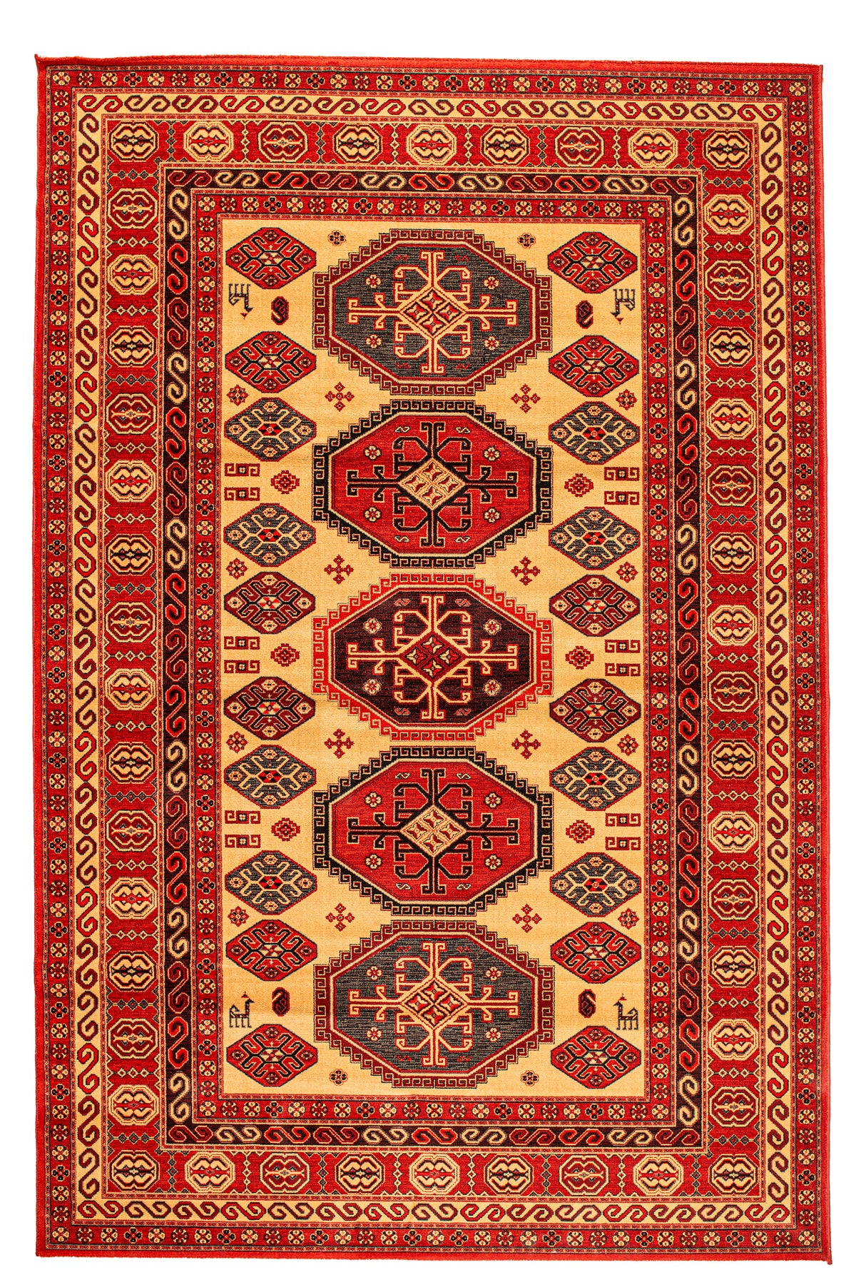 Super Kashan New Zealand Wool - Machine Carpet