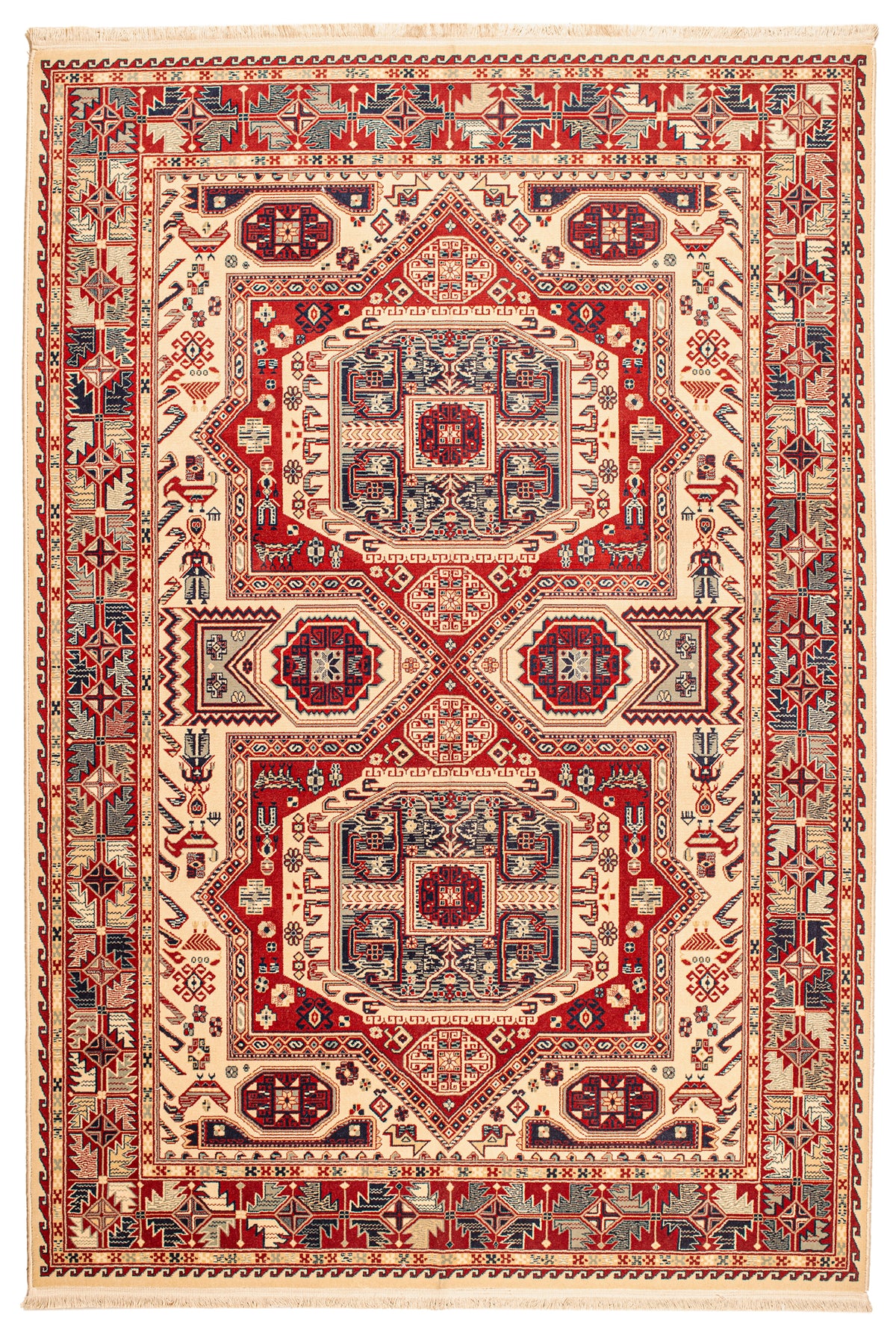 Super Kashan New Zealand Wool - Machine Carpet