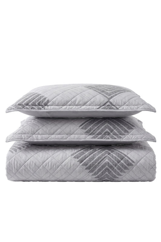 Geometric Chevron  - Bedspread Set