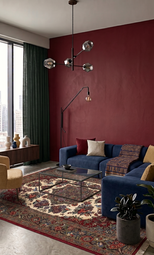 Truss Pattern - Handmade Rug