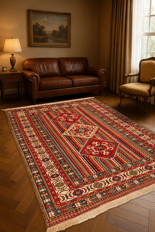 Antique Sherwan  - Handmade Rug