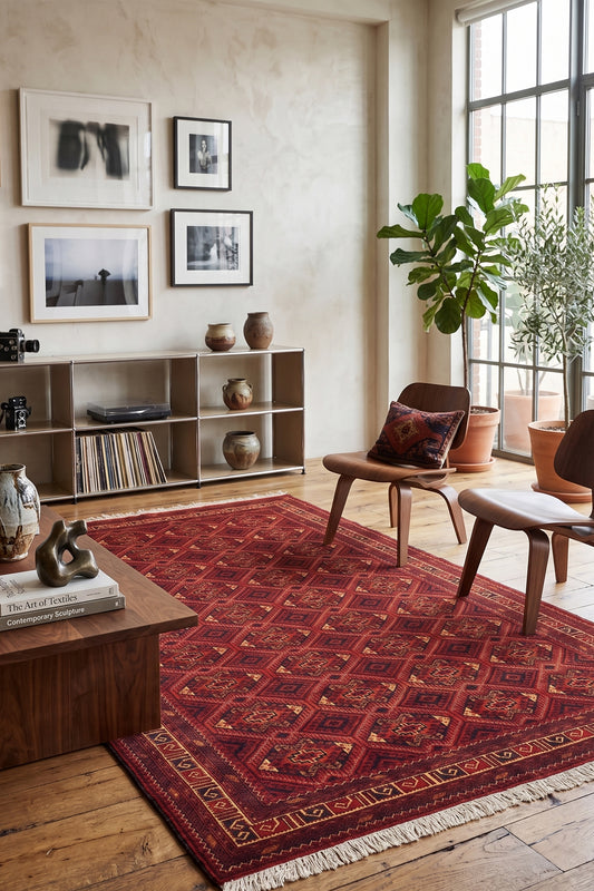 Afghani Qundos - Handmade Rug