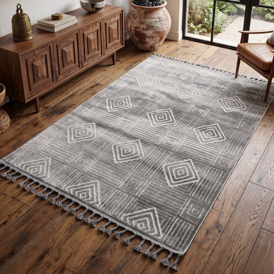 Rimal Steps - Machine Rug