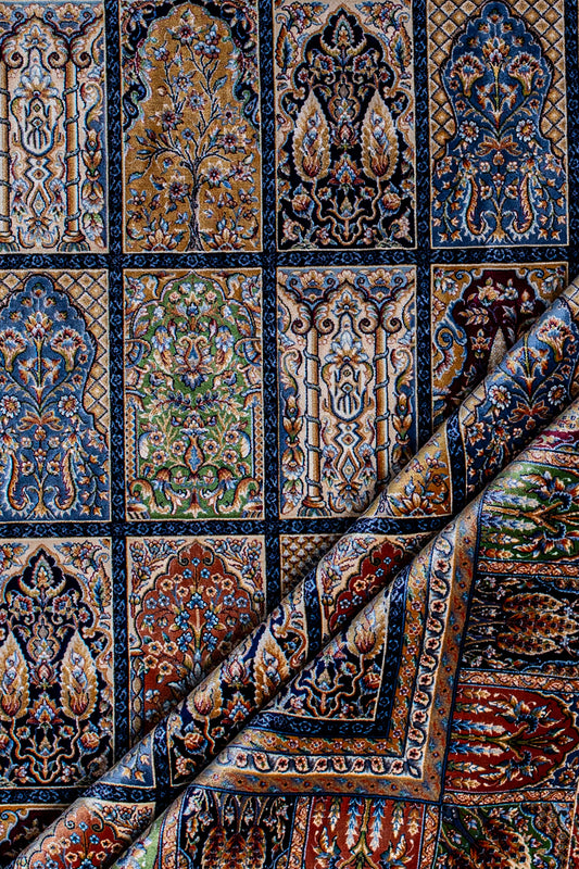 Kashan Medallions  - Bamboo Silk