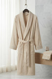 Cream Chevron Accord - Bathrobe