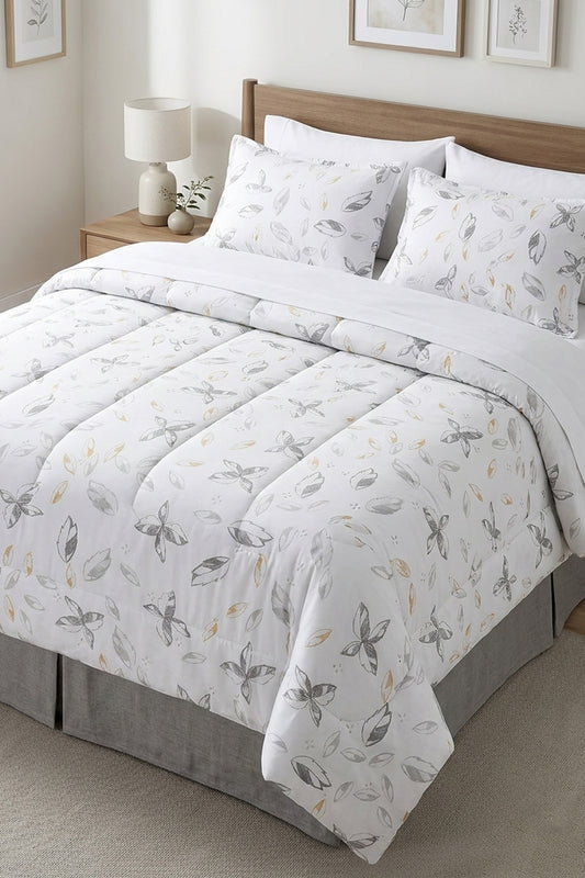 Ash Leaf Silhouette - Bedspread Set