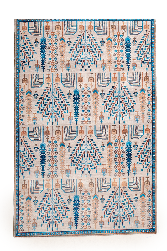 Lunar Wave- Digital Woven Rug