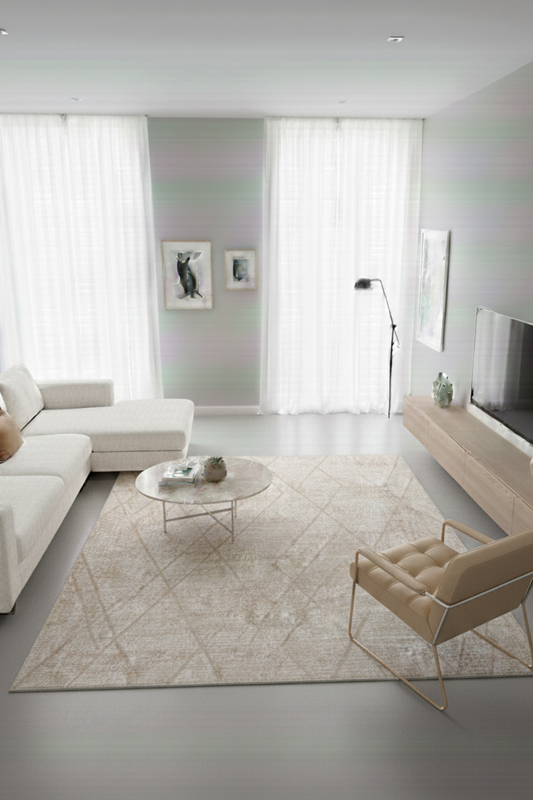 Etched Horizon - Machine Rug