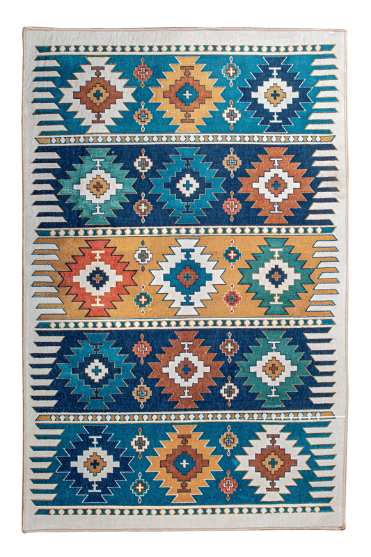 Tribal Zenith - Digital Woven Rug