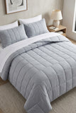 Ice Blue Tailored - Bedspread Set
