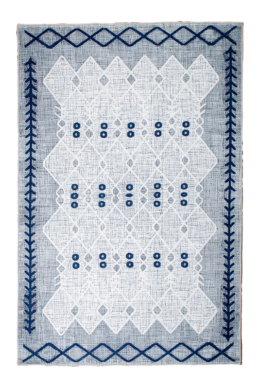 Indigo Peak - Digital Woven Rug