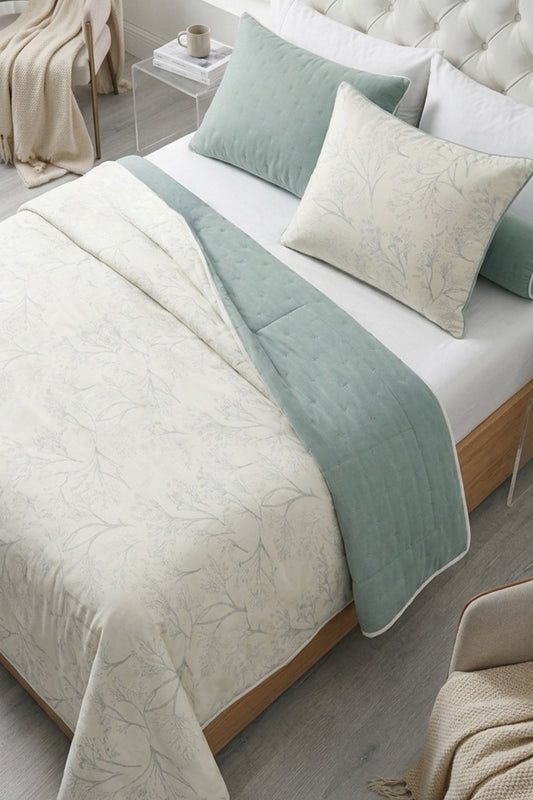 Premium Tencel 2-Piece Single Bedspread Set