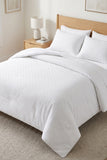Alpine White Woven - Bedspread Set