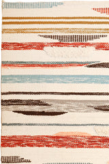 Colorful Lines - Handmade Wool Kilim