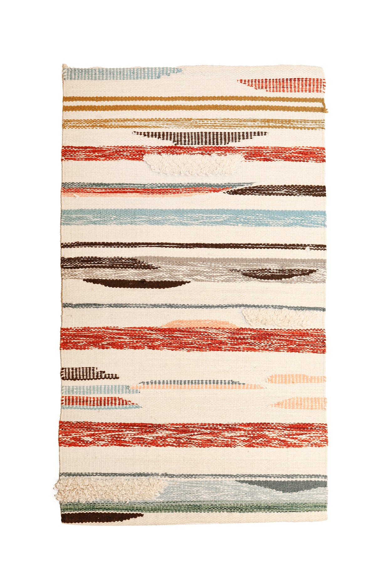 Colorful Lines - Handmade Wool Kilim