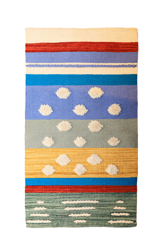 Colorful Strips - Handmade Wool Kilim