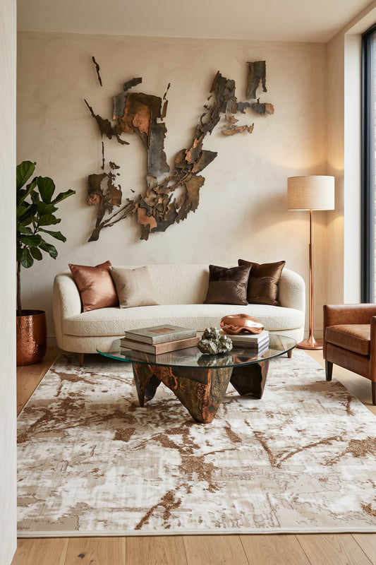 The Gilded Ore - Machine Rug